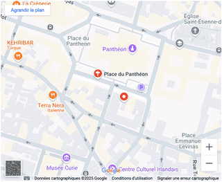 Carte de localisation du cabinet